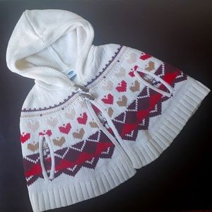 Toddler Hooded Poncho